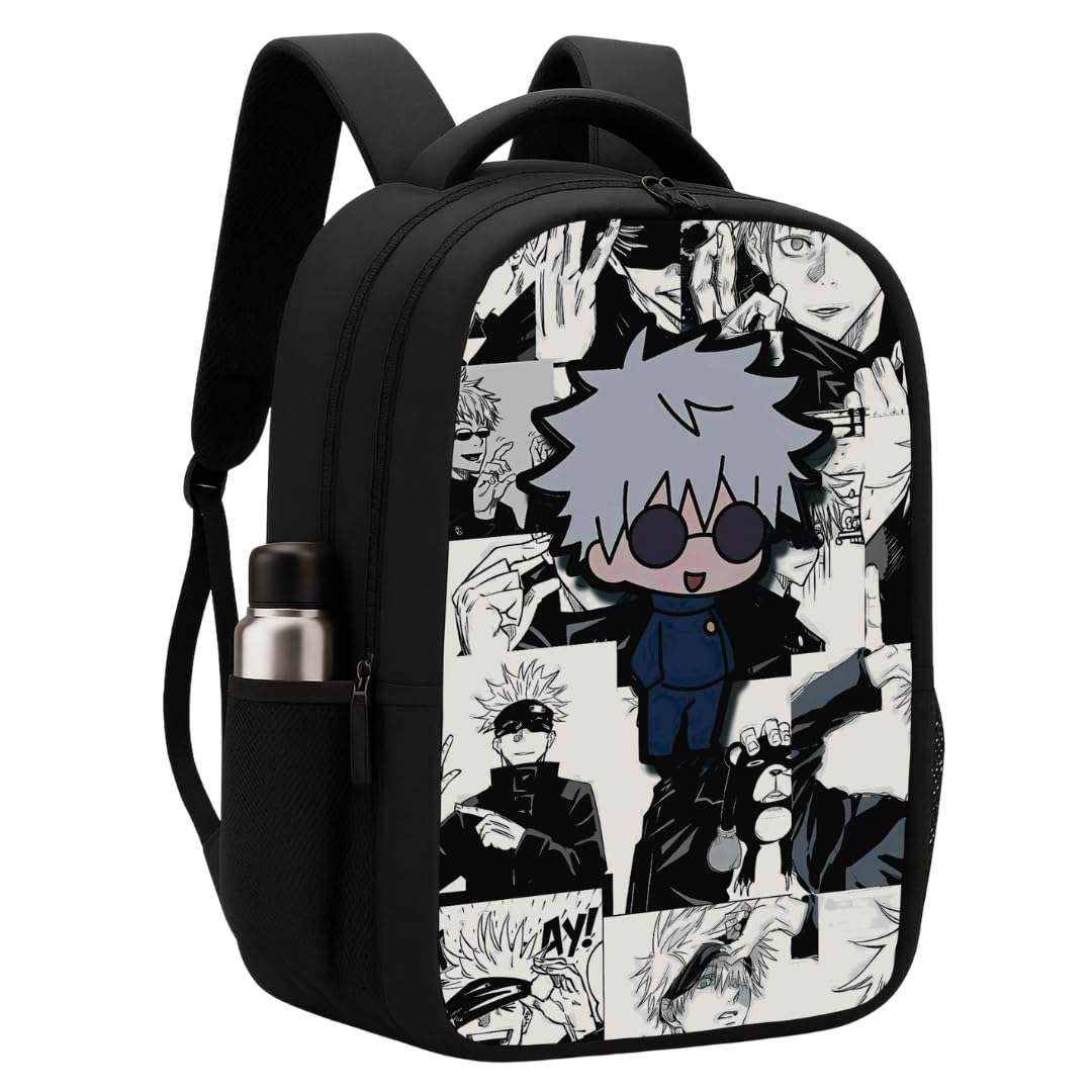 Jujutsu Kaisen 35L Anime Backpack | Gojo Satoru Backpack - Multi-Storage Laptop & School Bag-image-38