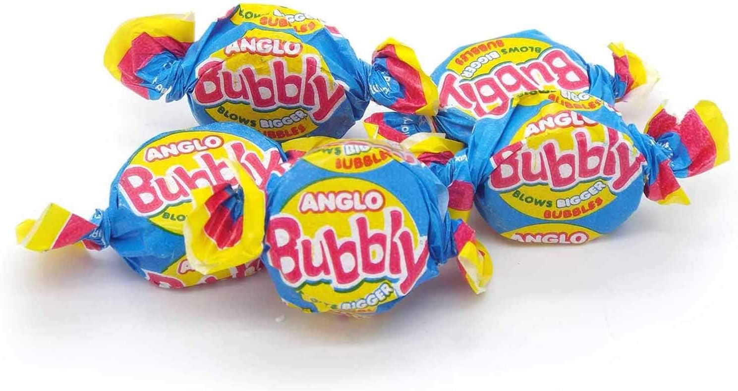 Barratt Anglo Bubbly Vegetarian Classic Mix Sweet, Bubblegum Flavour