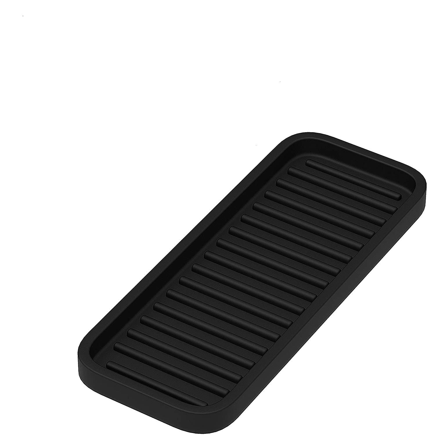 BEING CART® Silicone Sponge Holder Kitchen Sink Organizer Tray Dish Caddy Soap Dispenser, Scrubber Spoon Holder, Dishwashing Accessories (Black) (B09TZ12612) Amazon Price History, Amazon Price Tracker