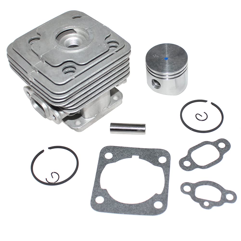 Kit de pistón cilíndrico para Oleo-Mac 741 BC420T BCF420 Sparta 42 44 420 440 441 4400 OM43 Efco Stark 37 38 42 44 8410 DSF4200 EF4300