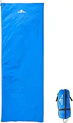 Nature Link Saco de dormir ultraleve para mochila de 0,8 kg, saco de dormir para clima quente 10 °C a 17 °C, revestimento e forro de nylon, impermeável, compacto, saco de dormir leve para mochila,