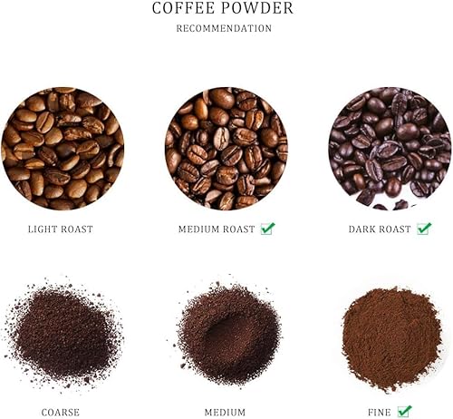 Dolce Gusto Cápsula de Café Reutilizable Recargable Dolc e Gusto Filtro de Café Compatible para Dolce Gusto, con cuchara de café, cepillo (Cápsula)