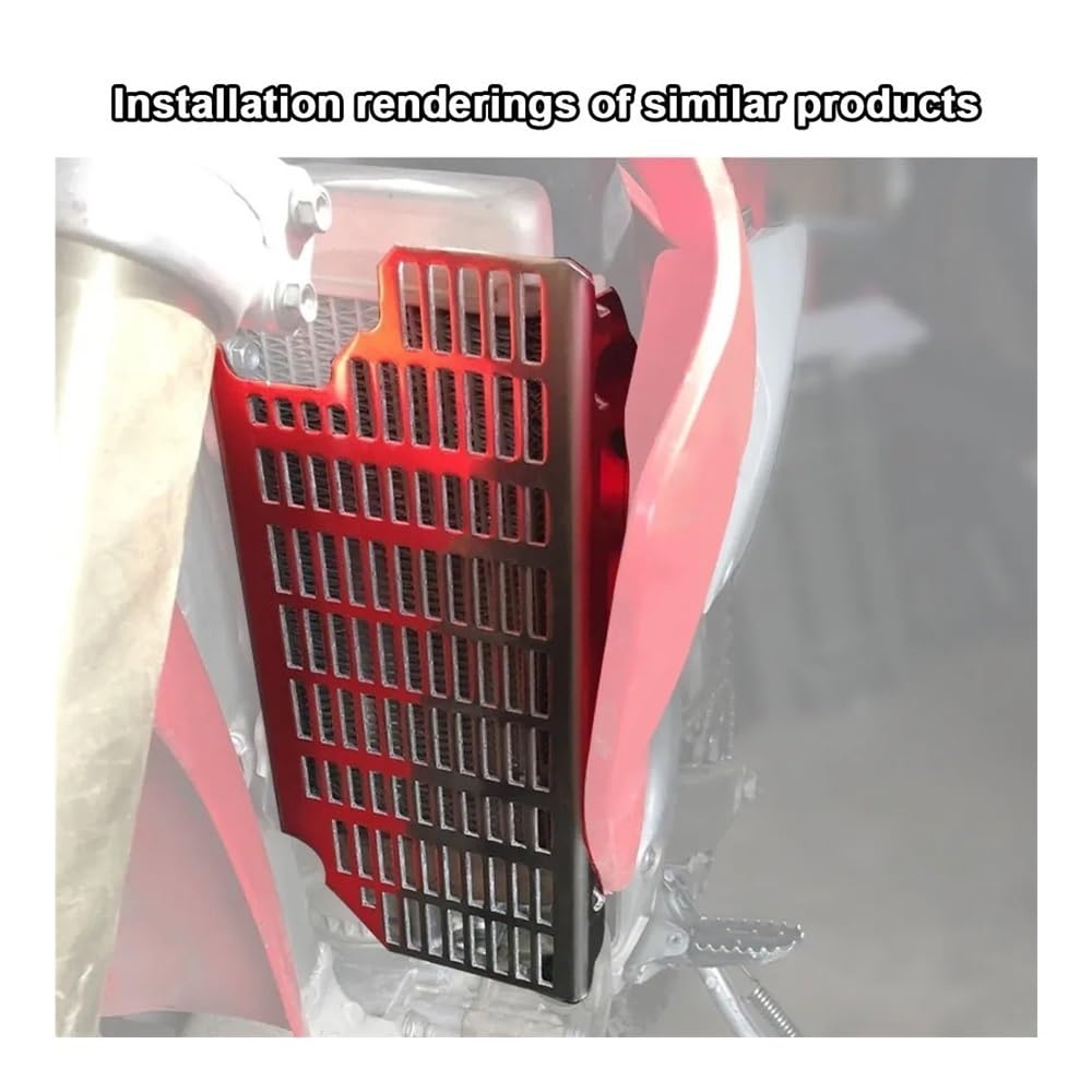 Cubierta Enfriador Aceite Rejilla Radiador Protector De Radiador Motocicleta para, Cubierta Protectora para CRF250X CRF 250X 2004-2018 250R CRF250R 2004-2009