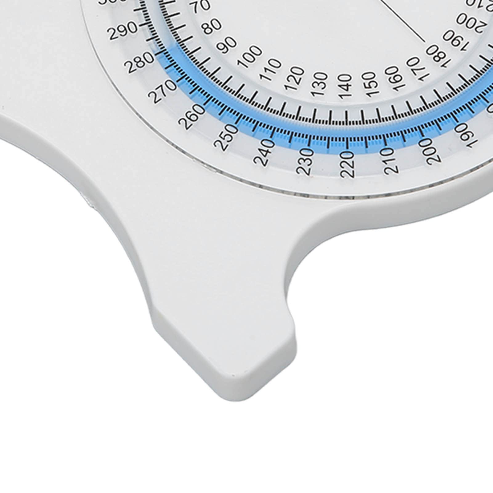 Goniomètre 360 ​​degrés, Inclinomètre pour la Mesure de la Plage de Mouvement Articulaire, Mesure Précise de L'angle de Torsion de la Colonne Vertébrale de la Scoliose Idéal pour la Salle de Classe ou