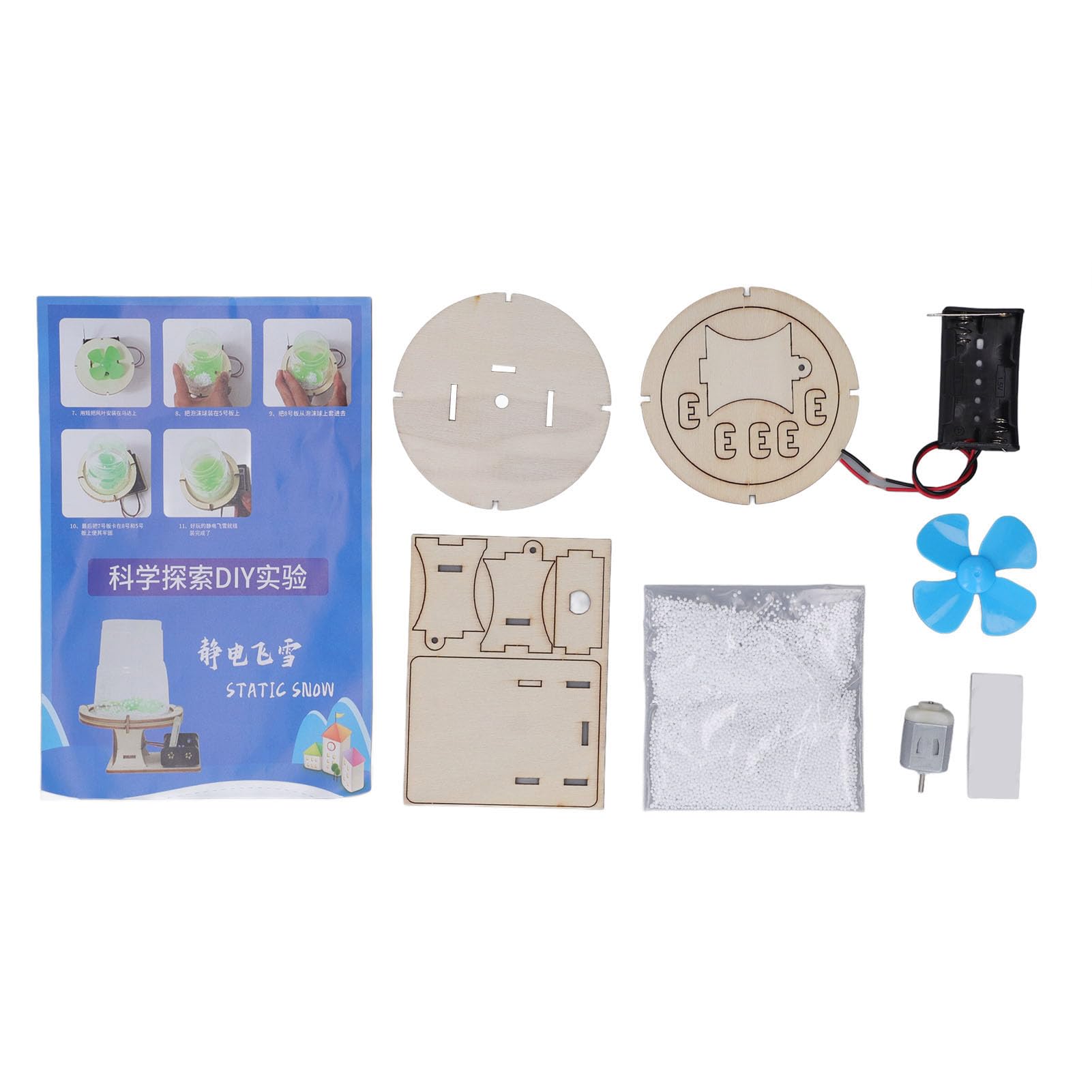 AUNMAS Kit D'expérience Scientifique pour Enfants, 13 Projets, pour
