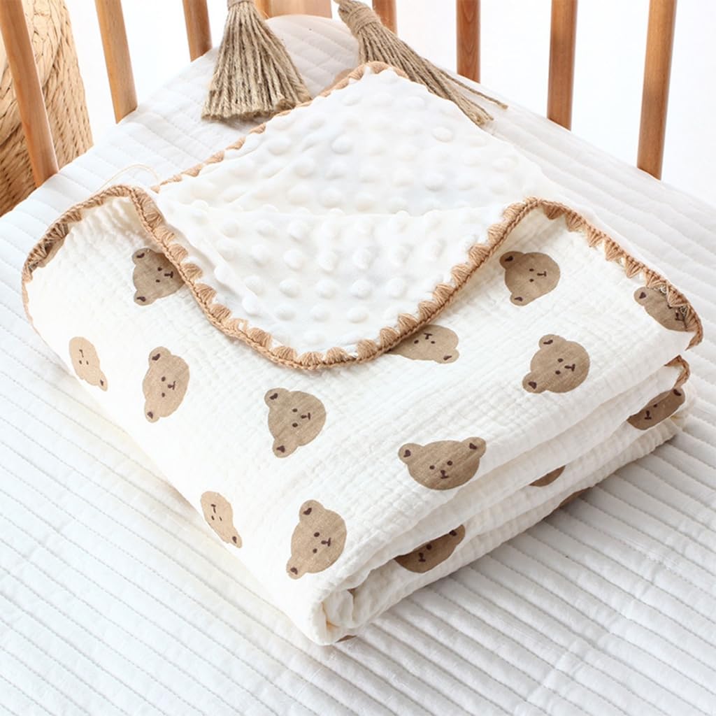 Baby Swaddles - Coperta per neonati, per bambini e bambine, non fluorescente, copertura per passeggino, culla