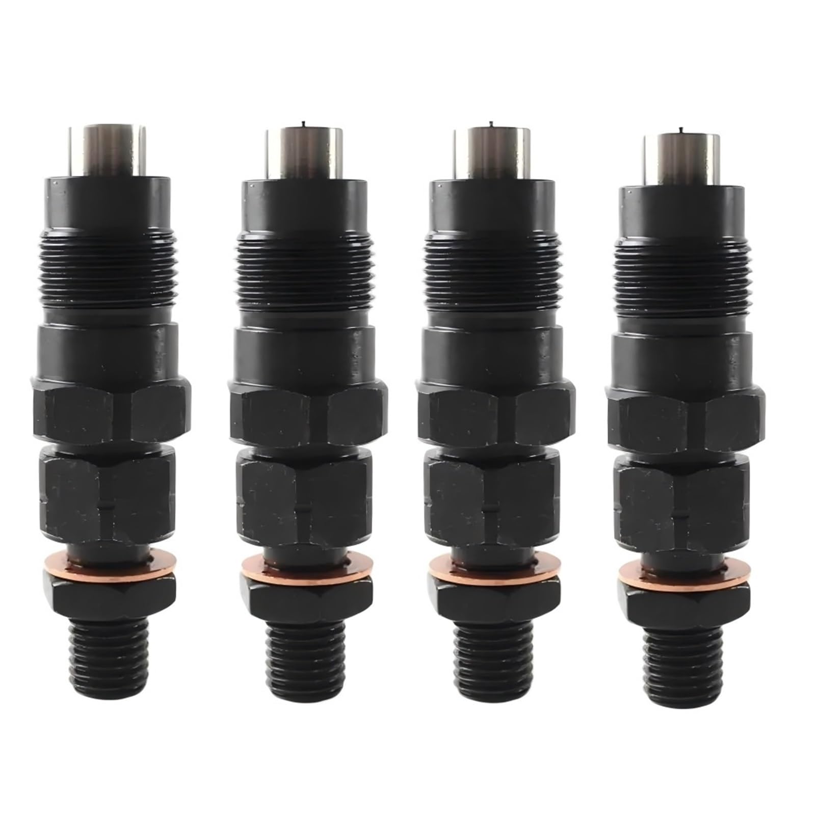 MYDMYGS Fit for Mitsubishi Delica Spacegear Pajero 4M40 4M40T 2.8L 4pcs Diesel Fuel Injectors Nozzles 8 Ring Replace Kit ME201844 9430610435