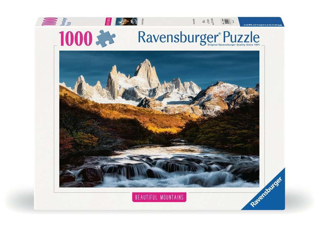 Photo 1 of Ravensburger Beautiful Mountains Jigsaw Puzzle - 1000 Pieces
