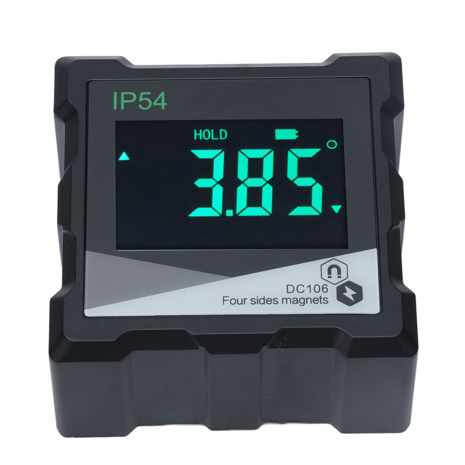 Misuratore di smusso magnetico impermeabile IP54 - Mirino angolare digitale e inclinometro con intervallo di 4 x 90 gradi Dotato di schermo LCD EBTN per applicazioni di