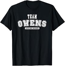 Team OWENS Lifetime Member Family Last Name T-Shirt