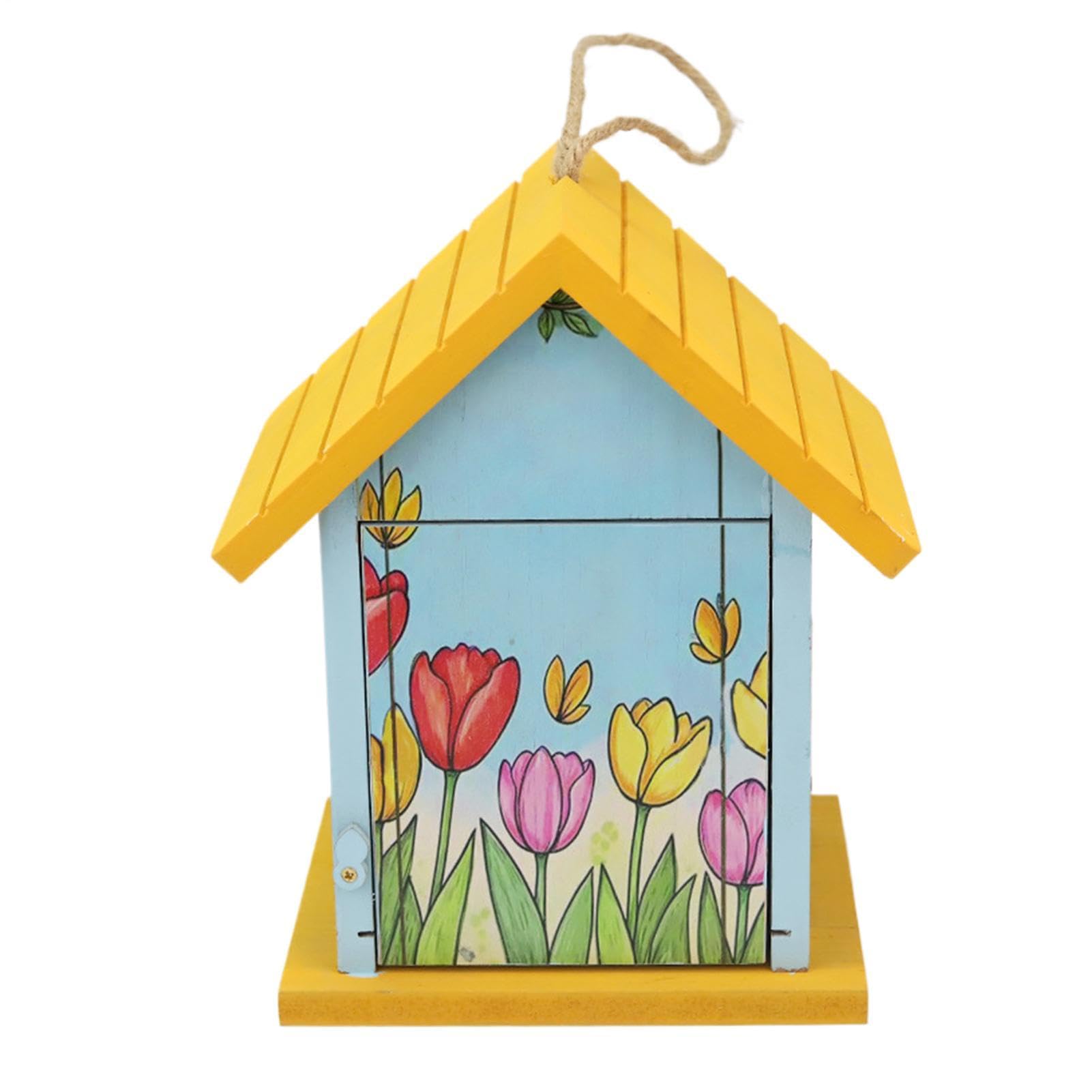 Casette per Casetta Decorativa da Esterno in Legno Appendibile