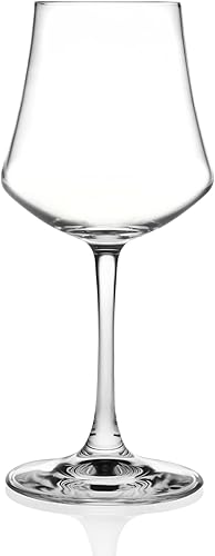 Lorenzo - Copa de vino blanco (6 unidades), transparente