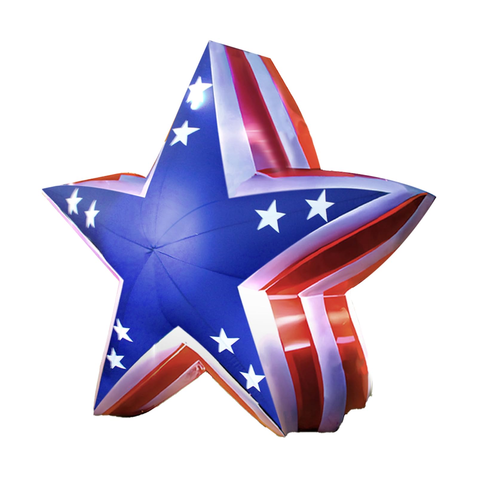 Photo 1 of GOODENY USA 250th Anniversary 5.4FT USA Star for 4th of July Lawn Decor, Patriotic Inflatable LED Blow Up Outdoor Decoration for 2026 Semicentennial Independence Day