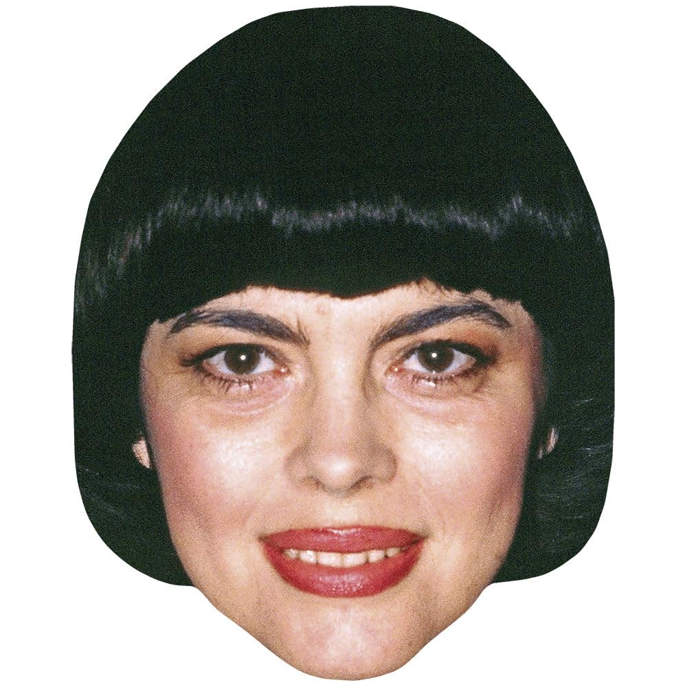 Mireille Mathieu (Young) Big Head. Larger than life mask.