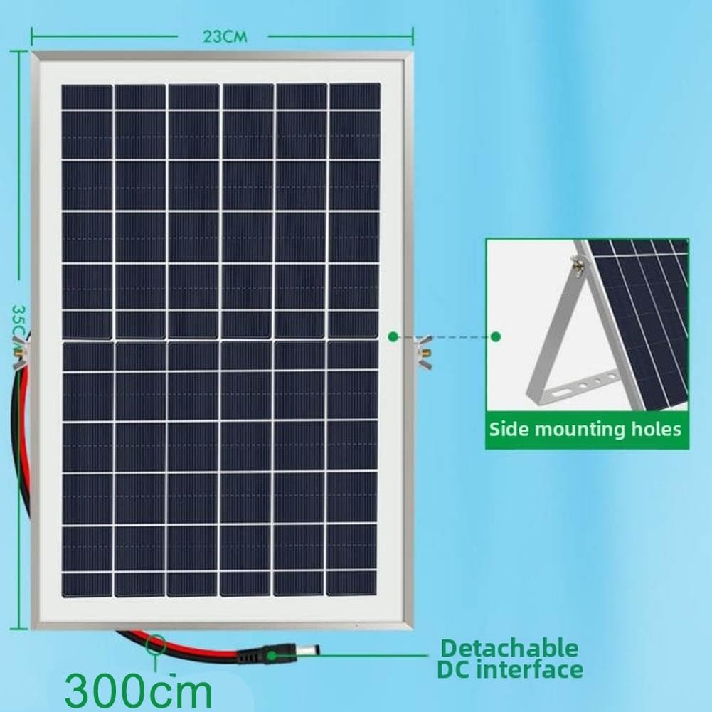 Pompa a fontana solare per esterni, con batteria di stoccaggio, controllo del flusso a 5 livelli, per aeratore, laghetto da giardino e vasca per uccelli