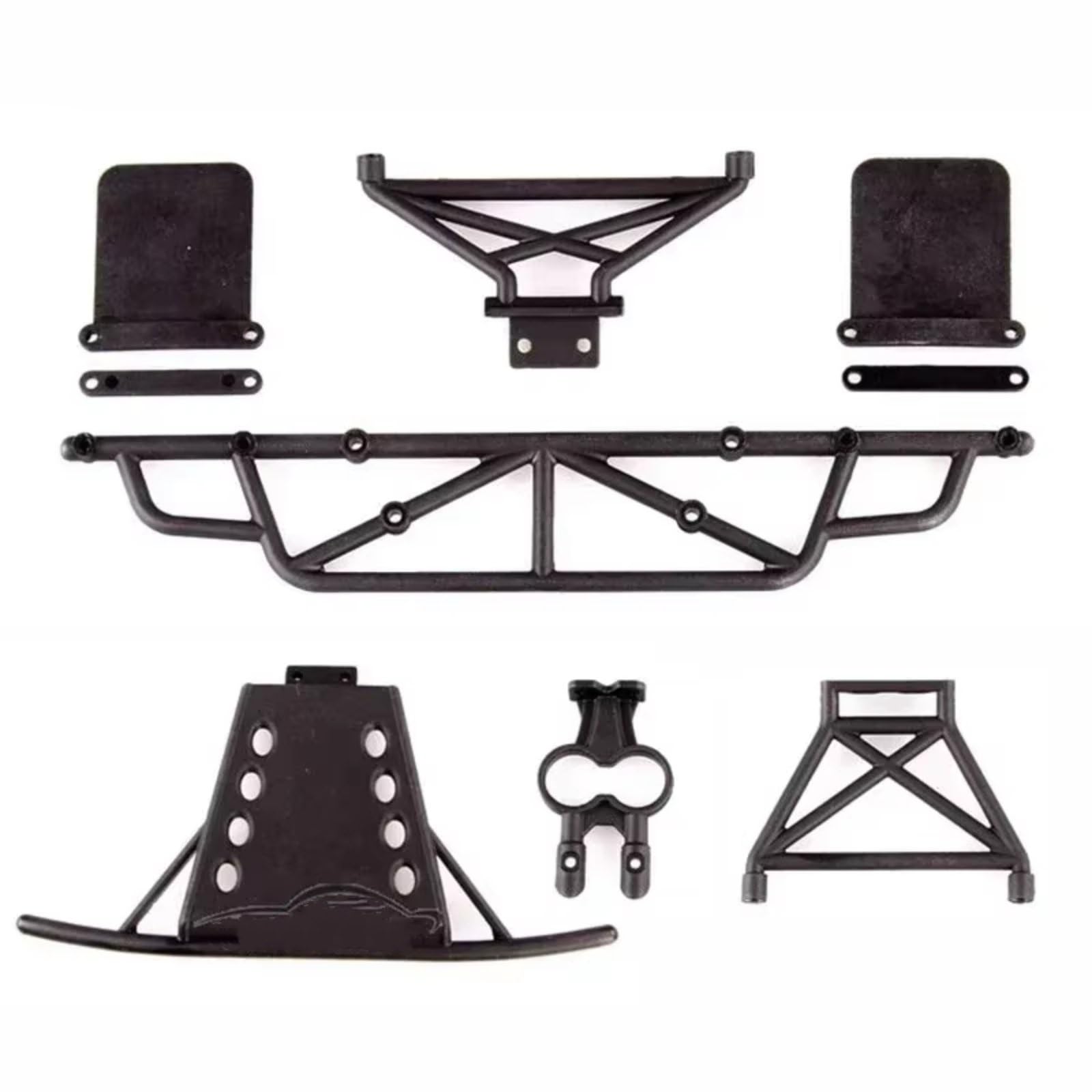 para Racing EMB-SC EP SC L6039 1/14 Juego Parachoques RC Piezas Coche Accesorios Componentes Mejoras Reemplazos Decoraciones Repuesto Repuestos