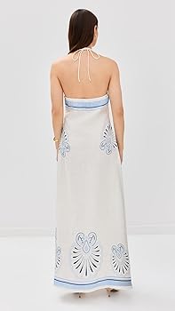 Linen Maxi Dress - Eleanor at Amazon Women's Clothing store