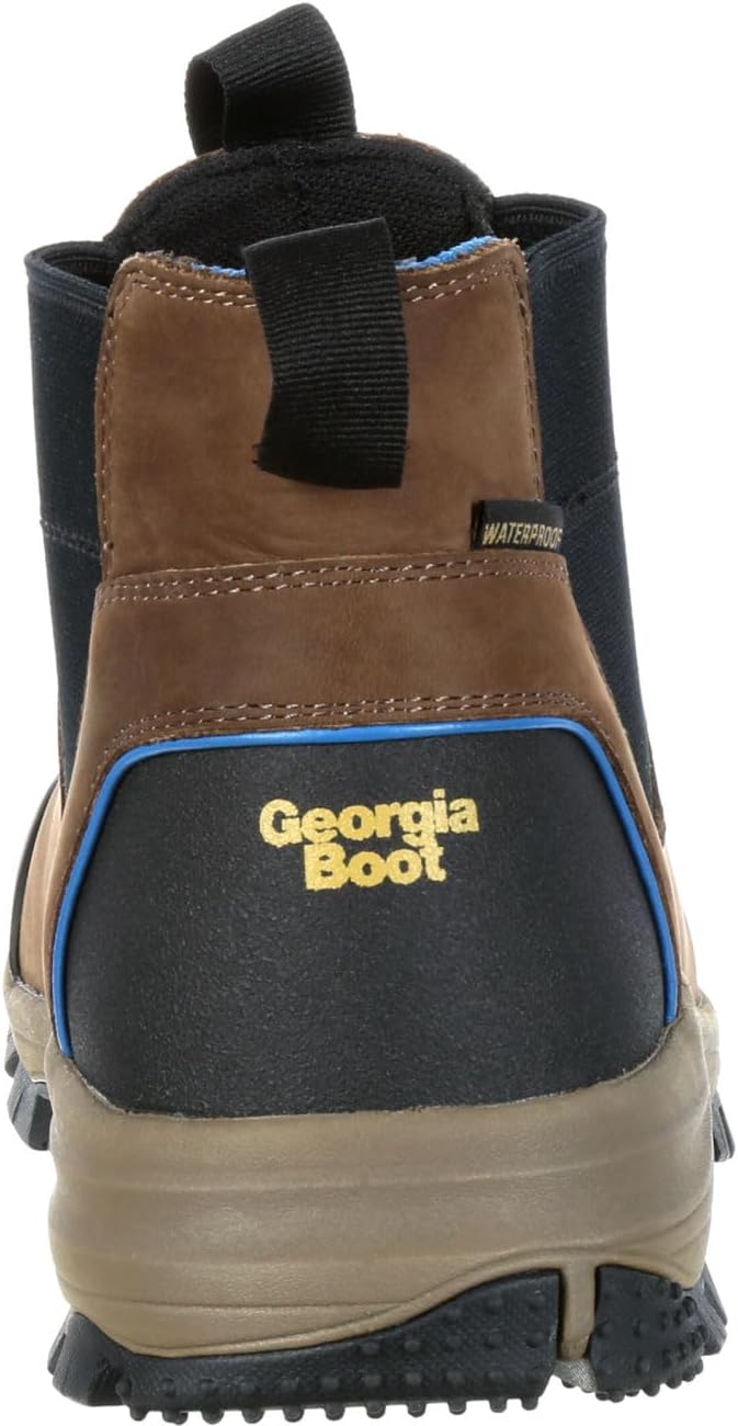 Georgia Boot Blue Collar Chelsea Waterproof Work Romeo Boot