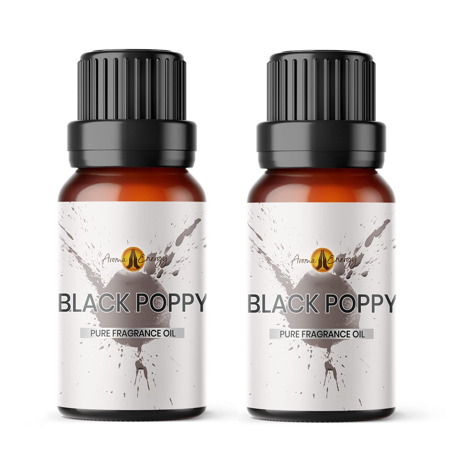Aroma Energy | Black Poppy Opium Fragrance Oil 20ml (2 x 10ml) - Highly Scented Oil for Making Candle, Soap, Wax Melt, Diffuser etc โ image 1