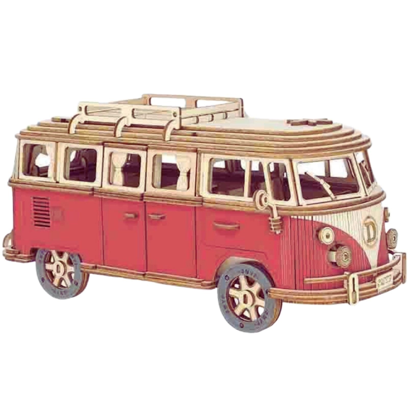 Amazon | A'sTool 木製プラモデル 立体パズル プラモデル 車 木の車