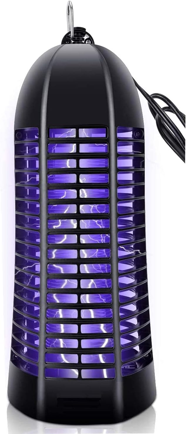 Electric Bug Zapper, Powerful Insect Killer, Electric Mosquito Zappers, Mosquito lamp, Flying Insect Light Trap for Outdoor and Indoor