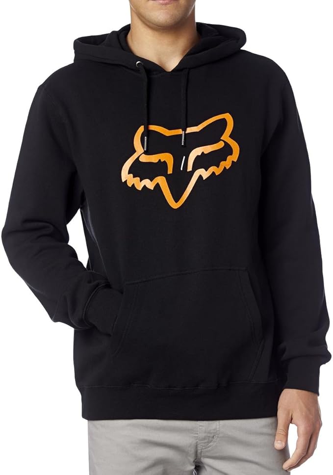 Sudadera Fox para hombre, con capucha, L, Negro/Anaranjado : Ropa, Zapatos  y Joyería - Amazon.com
