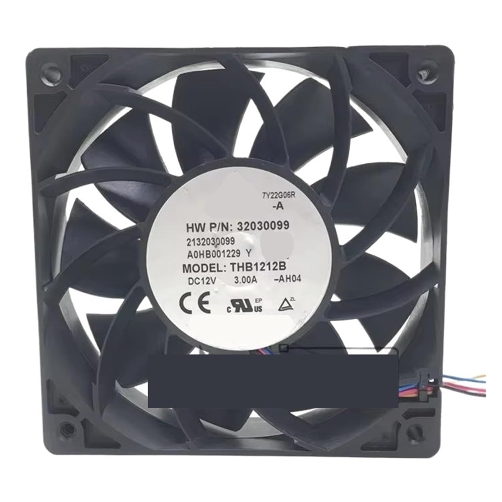 Ventilateur THB1212B 12V 3.00A contre la surchauffe des composants