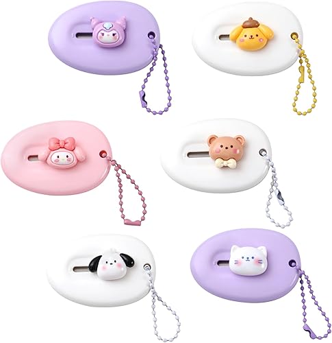 Juego de 6 piezas de cortador de cajas retráctil, mini cortador de cajas, abridor de paquetes, cuchillo multifunción adecuado para suministros de