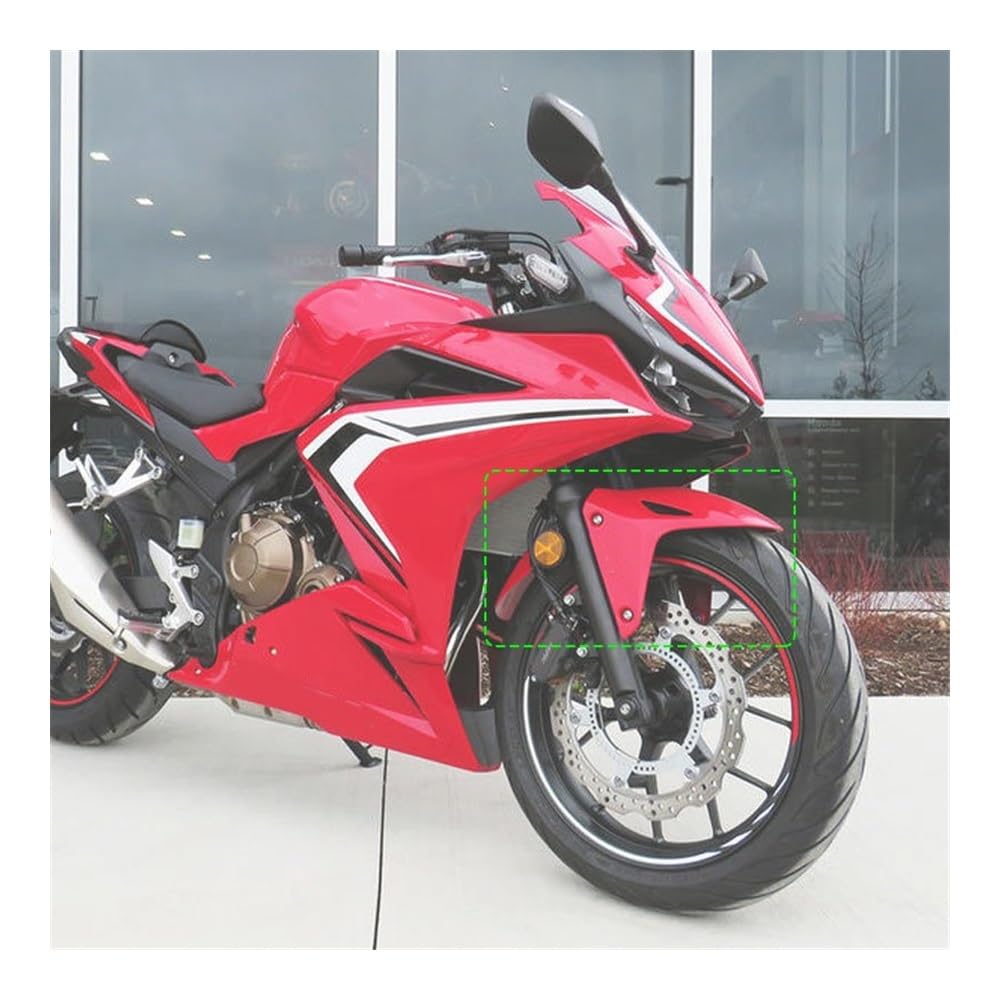 Parafango Posteriore Ermax Per Honda Cb 500 X 2019 - 2022 Nero Satinato Noir Satin Serie Black Line 2019 2020