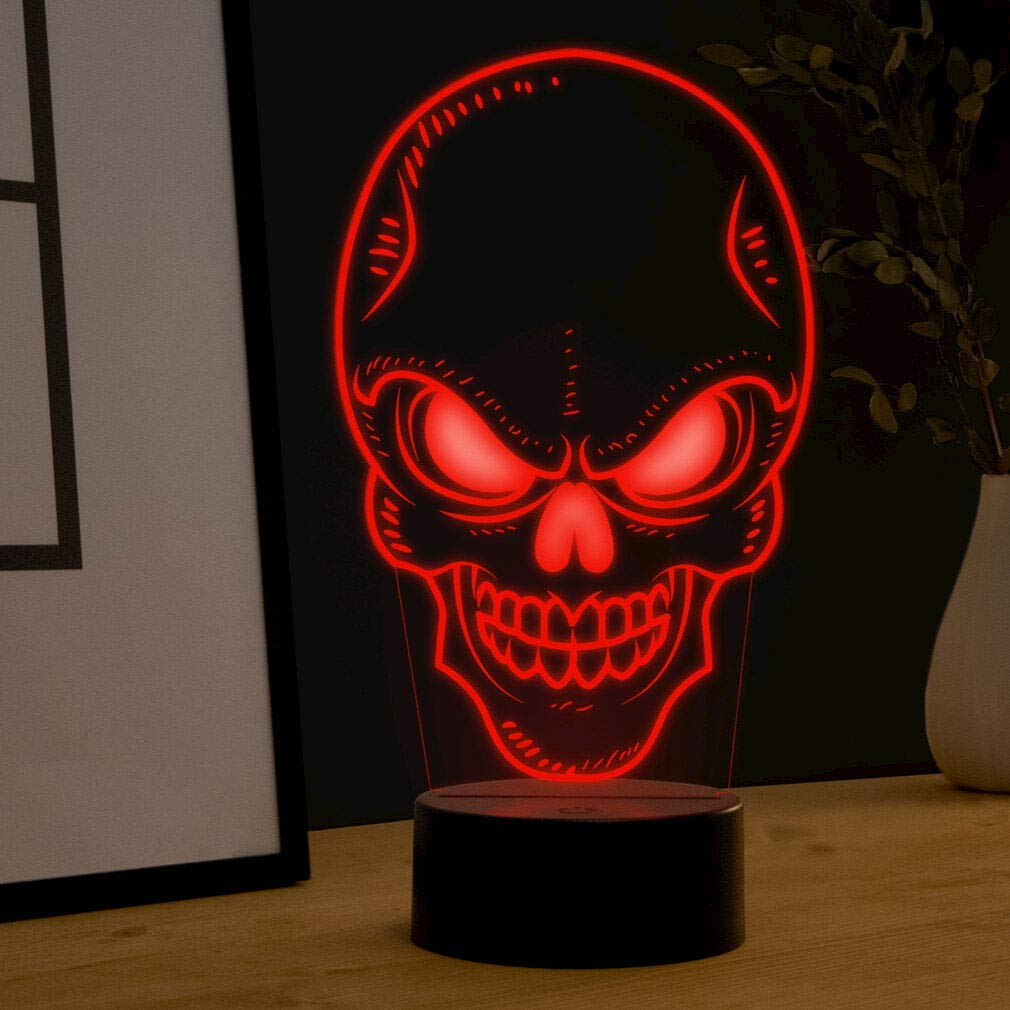 Illusion Optique 3D Voiture De Sport Nuit Lampe 16 Couleurs Télécommande USB LED Lampe De Table