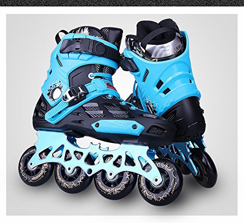 XIE Pattini Professionali Per Adulti Pattini In Linea Pattini Uomini E Donne Pattini a Rotelle Scarpe Basse Pattini Da Corsa Di Velocità,Segundo,36
