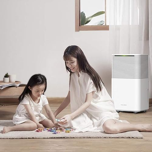 Miniatura 6 de Dehumidifiers Household and Basement 2L Water Tank Capacity Continuous dehumidification Safe Child Lock 120 Square Meters Whole House