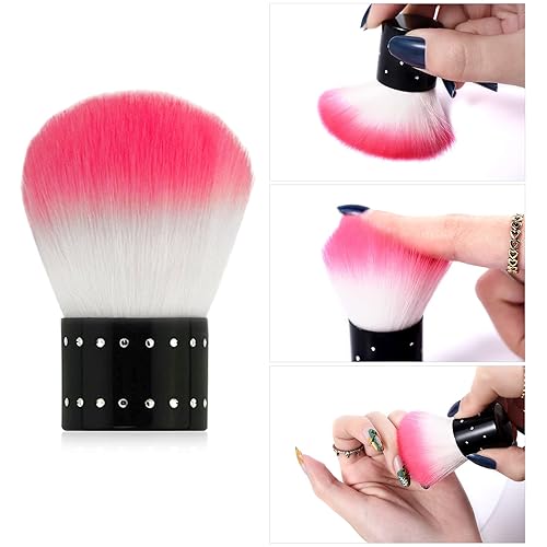 Miniatura 8 de Máquina de taladro de uñas profesional lima de uñas eléctrica con 1 cepillo de polvo Rolabling Soft Nail Art