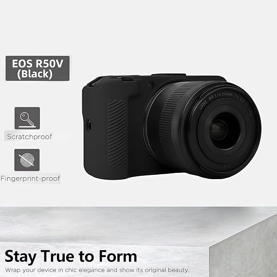 EOS R50V Case,Soft Silicone Case for Canon EOS R50 V Digital Camera