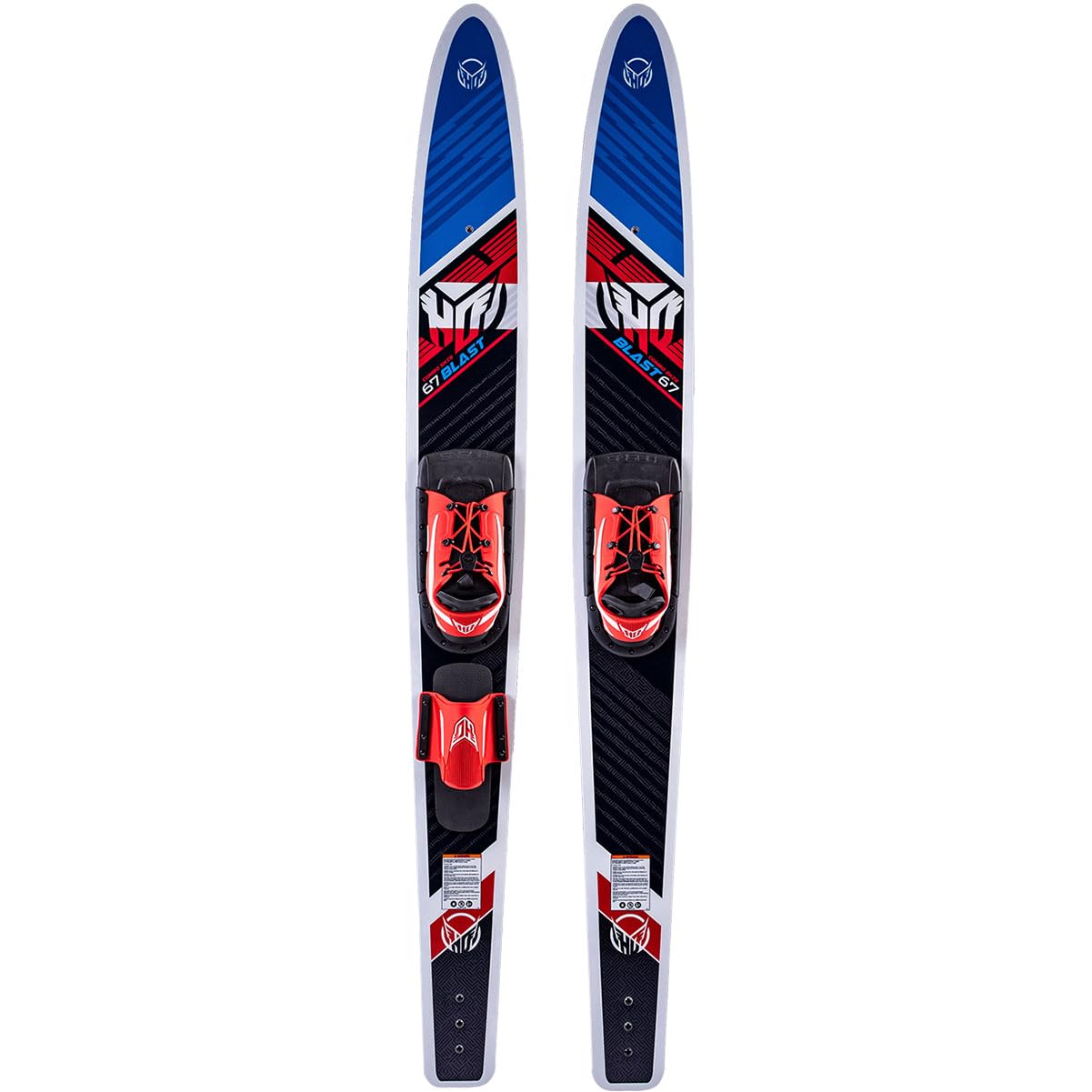 HO Blast Combo Skis 67 W/Blaze/RTS Bindings