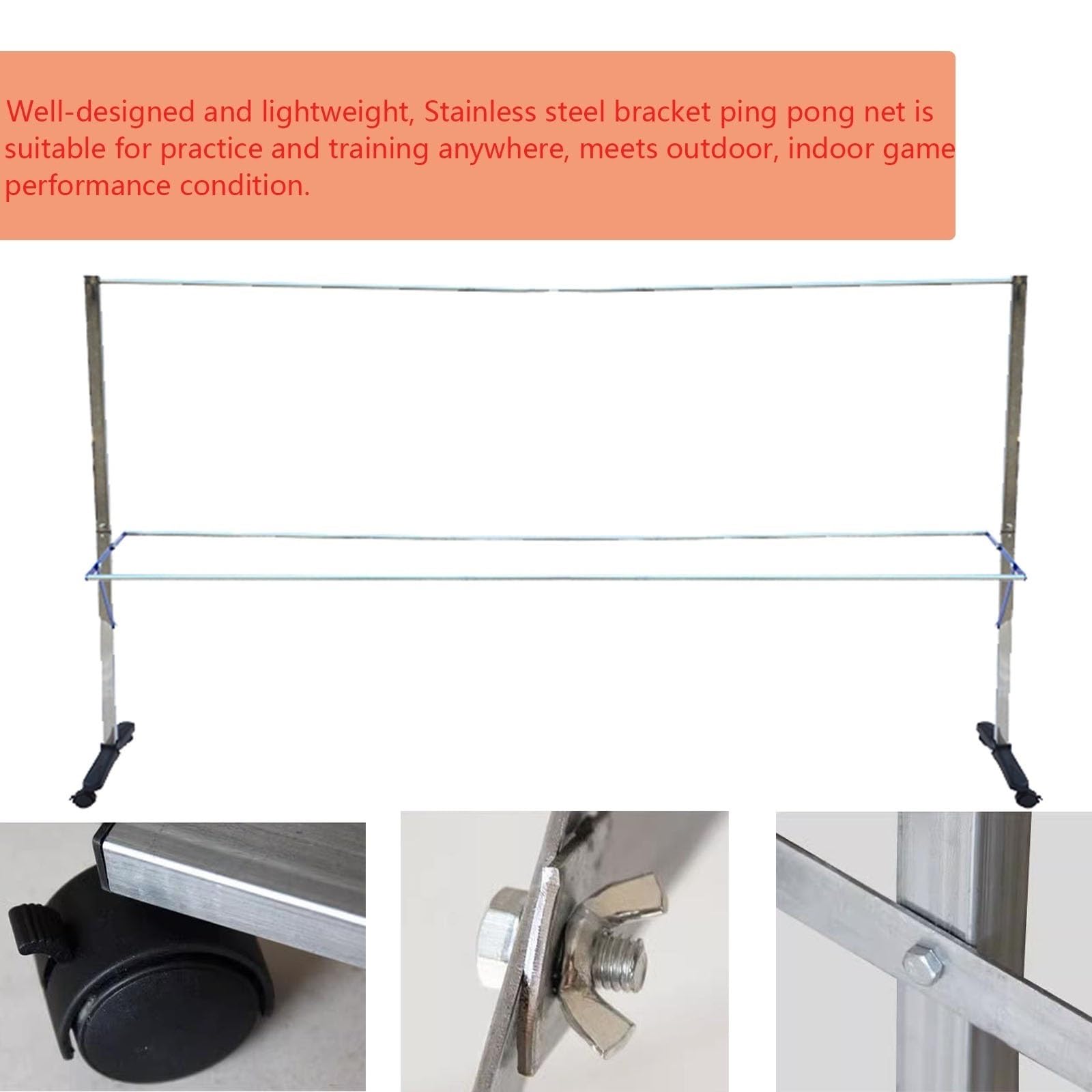 Red rodante para atrapar pelotas de ping-pong, accesorios de práctica de ping-pong para interiores y exteriores, herramienta de entrenamiento para ejercicios con varias pelotas, fácil de montar