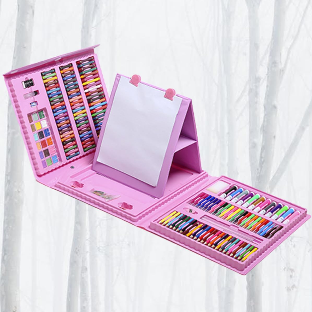 YARNOW 208 Pezzi Set di Penne Gel Colorate per Dipingere Punta Fine e Vernice Liscia, Materiale Plastico, per Adulti, per Pittura e Creazione di Biglietti Fatti a Mano