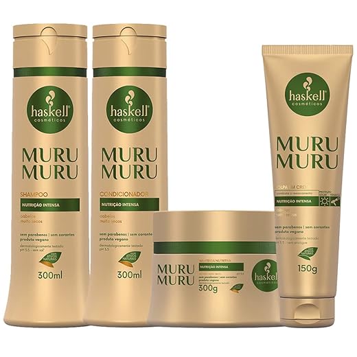 Kit Haskell Murumuru Nutrição Protetora (4 Produtos)
