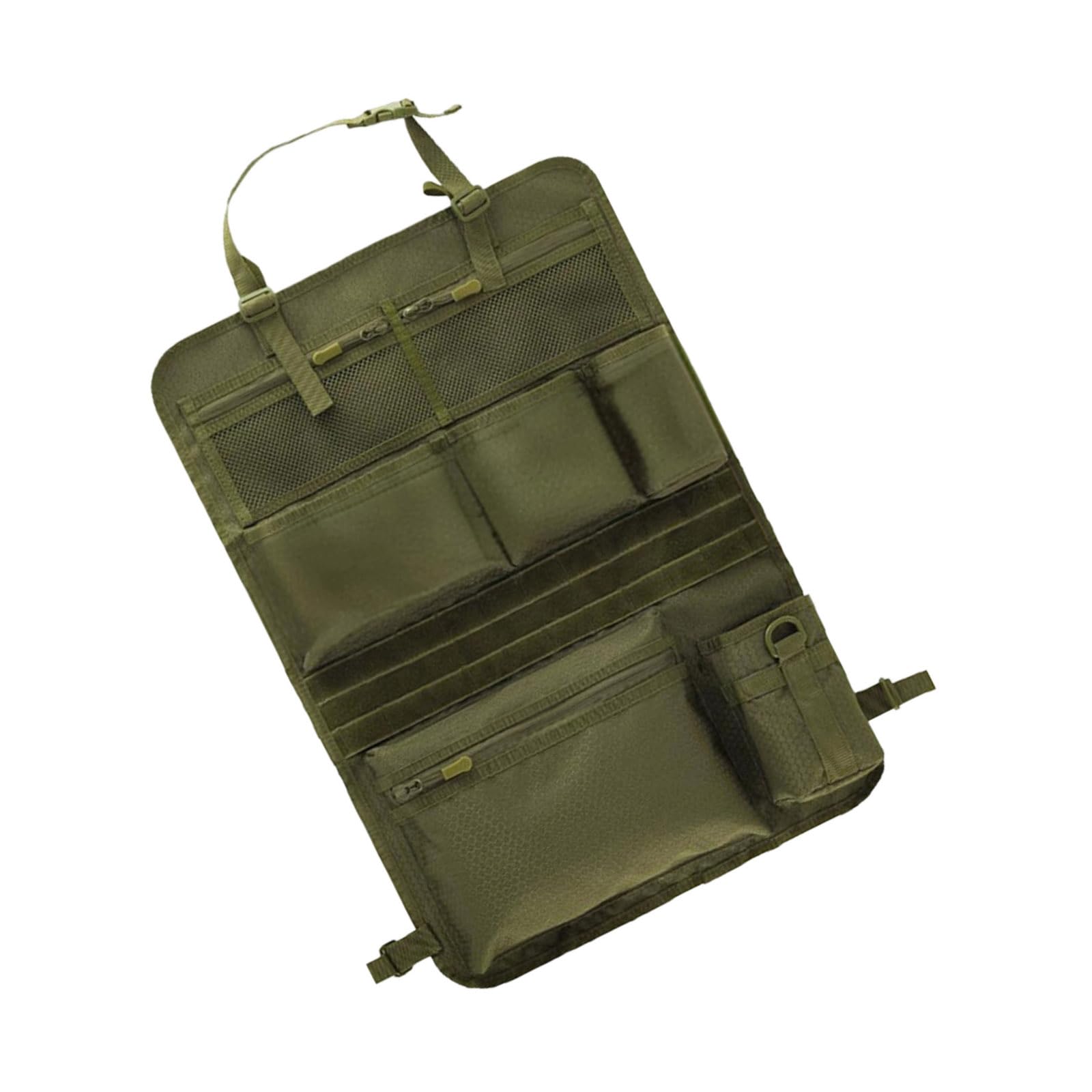 Piceioep Organiser with Adjustable Strap Large Capacity Cabin Oxford Fabric Back Storage Pouches for Vehicles Adjustable Strap