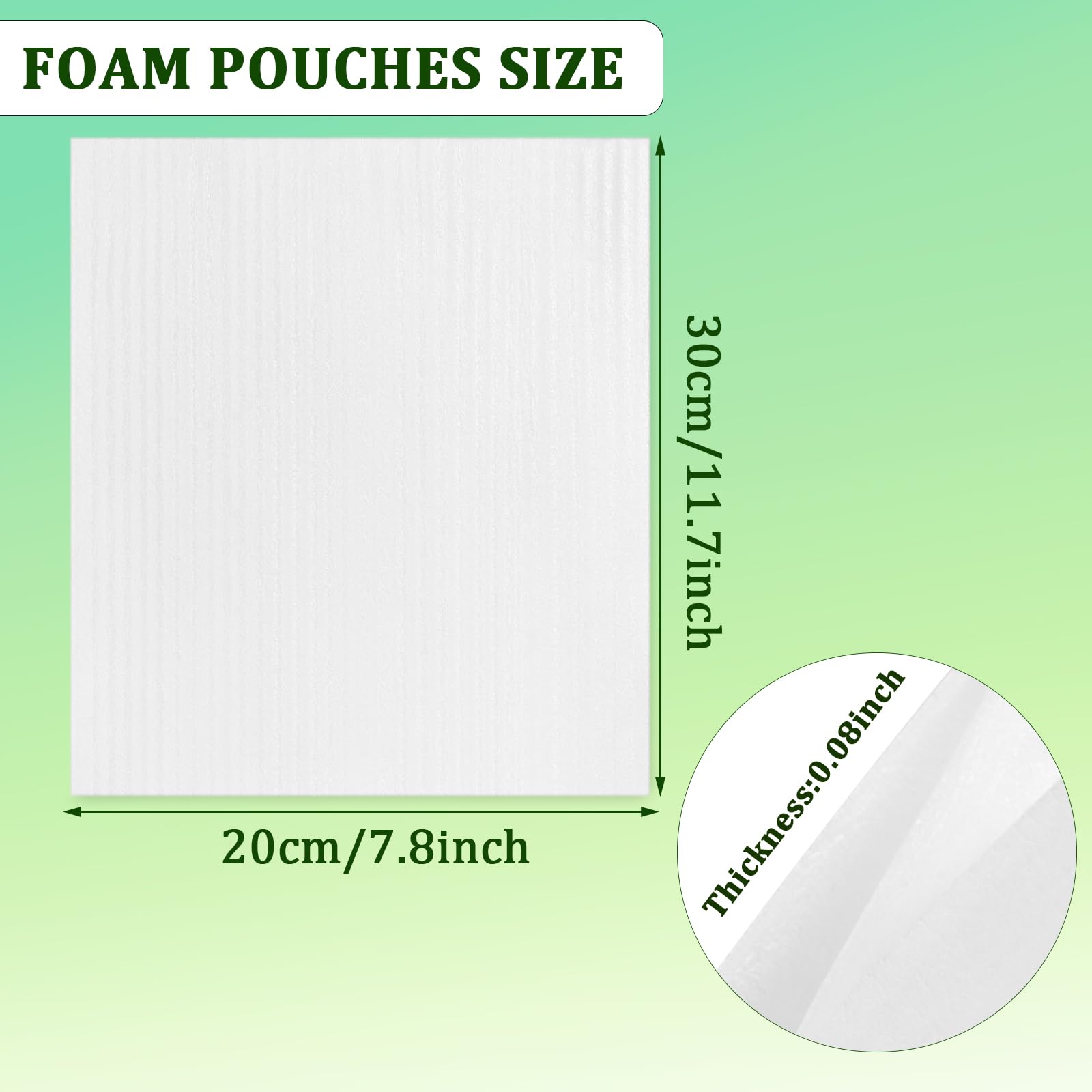 Storage For China Dishes Packing Sleeves For Dishes 50 Pack Cushion Foam Pouches,Foam Wrap Pouch Sheets For... Moving Boxes For Wine Glasses Foam Moving Pouches - View #2