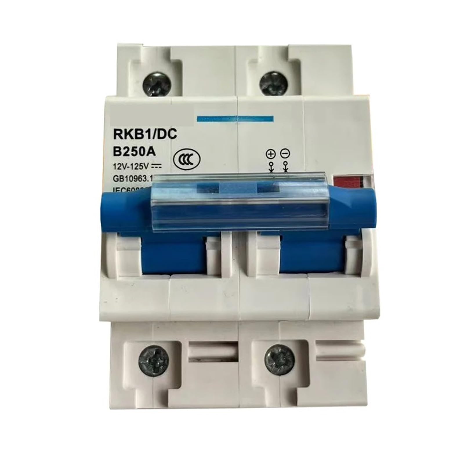 Disyuntor CC 80-250A 12-120V for RV/batería | Disyuntor de CC 80/100/125/150/200/250A 12-120V interruptor for RV/batería/células solares, 1 pieza(2P,80A)