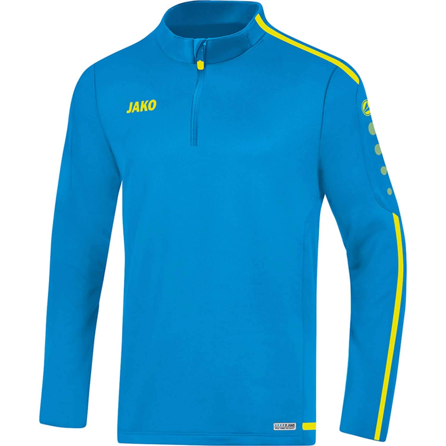 JAKO Męski t-shirt Tw Striker 2.0, khaki/neonowa zieleń, XXL, 8905