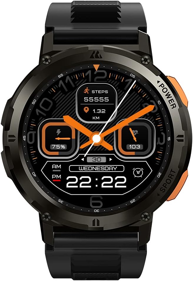 KOSPET SMARTWATCH TANK T2 BLACK for DTC