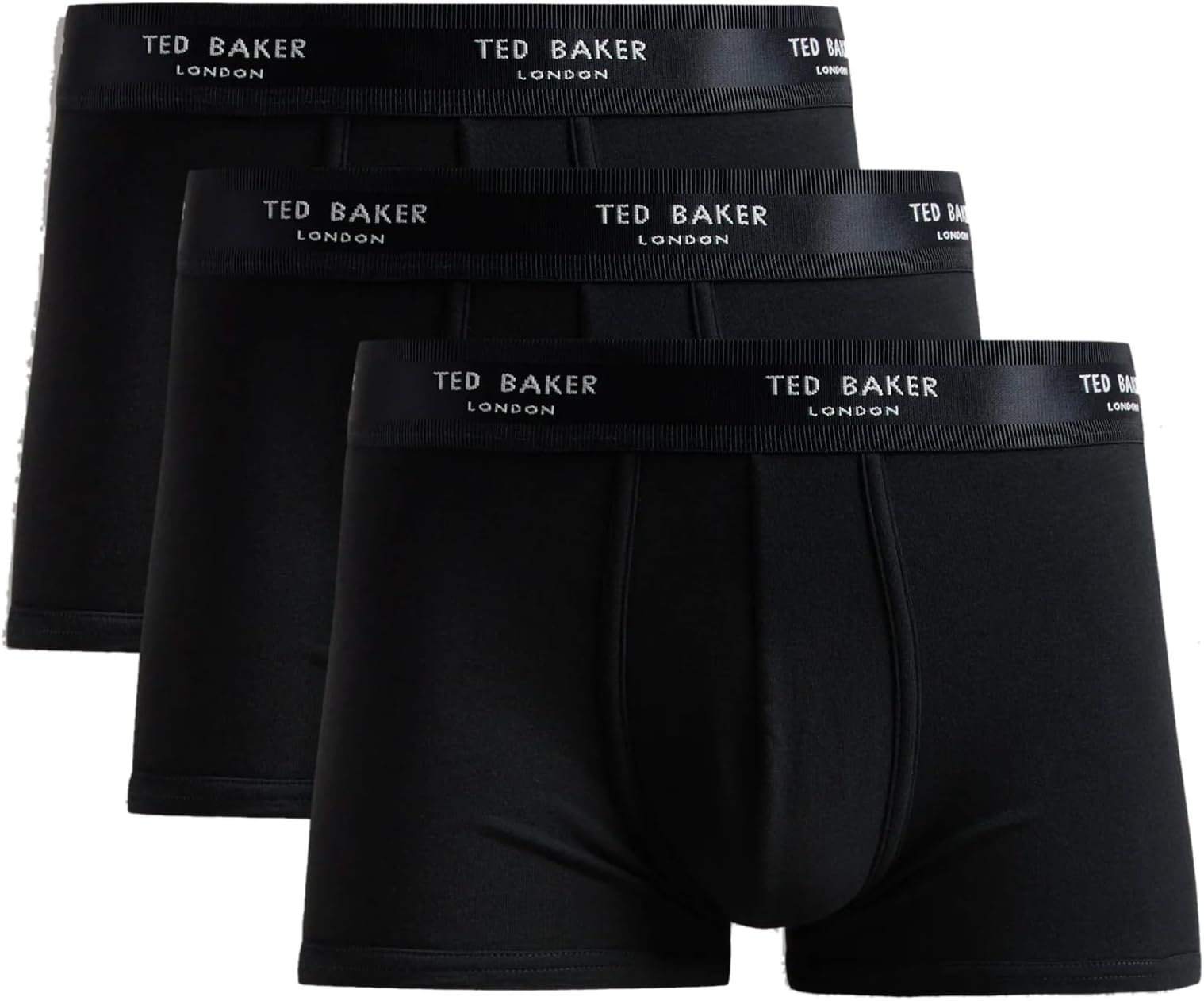 Mens Trunks, Cotton, 3-Pack, (TBB02)