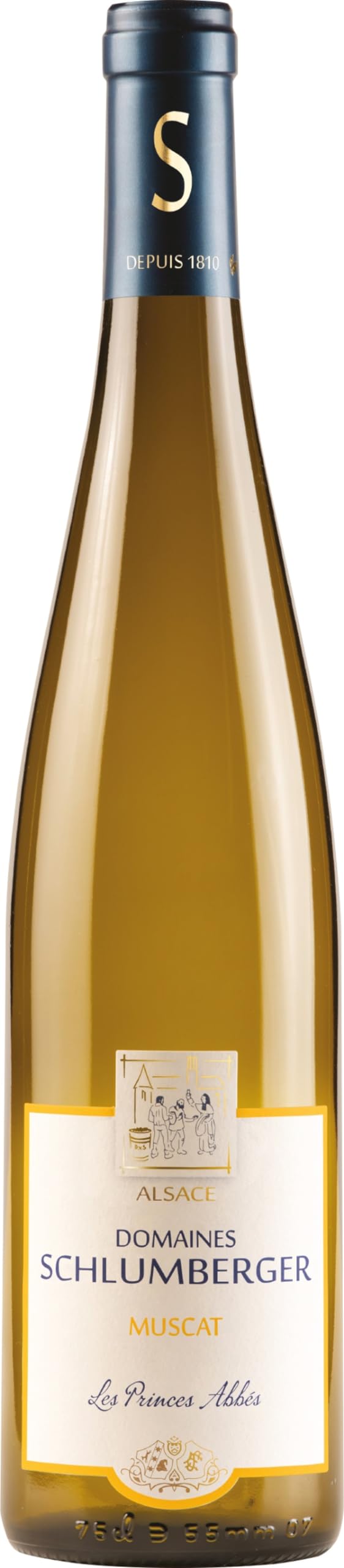 Domaines Schlumberger Muscat Les Princes Abbes Elsass Wein (1 x 0.75 l)