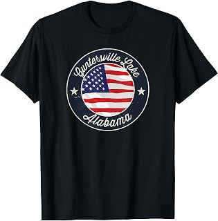 Guntersville Lake - Patriotic Alabama Souvenir T-Shirt