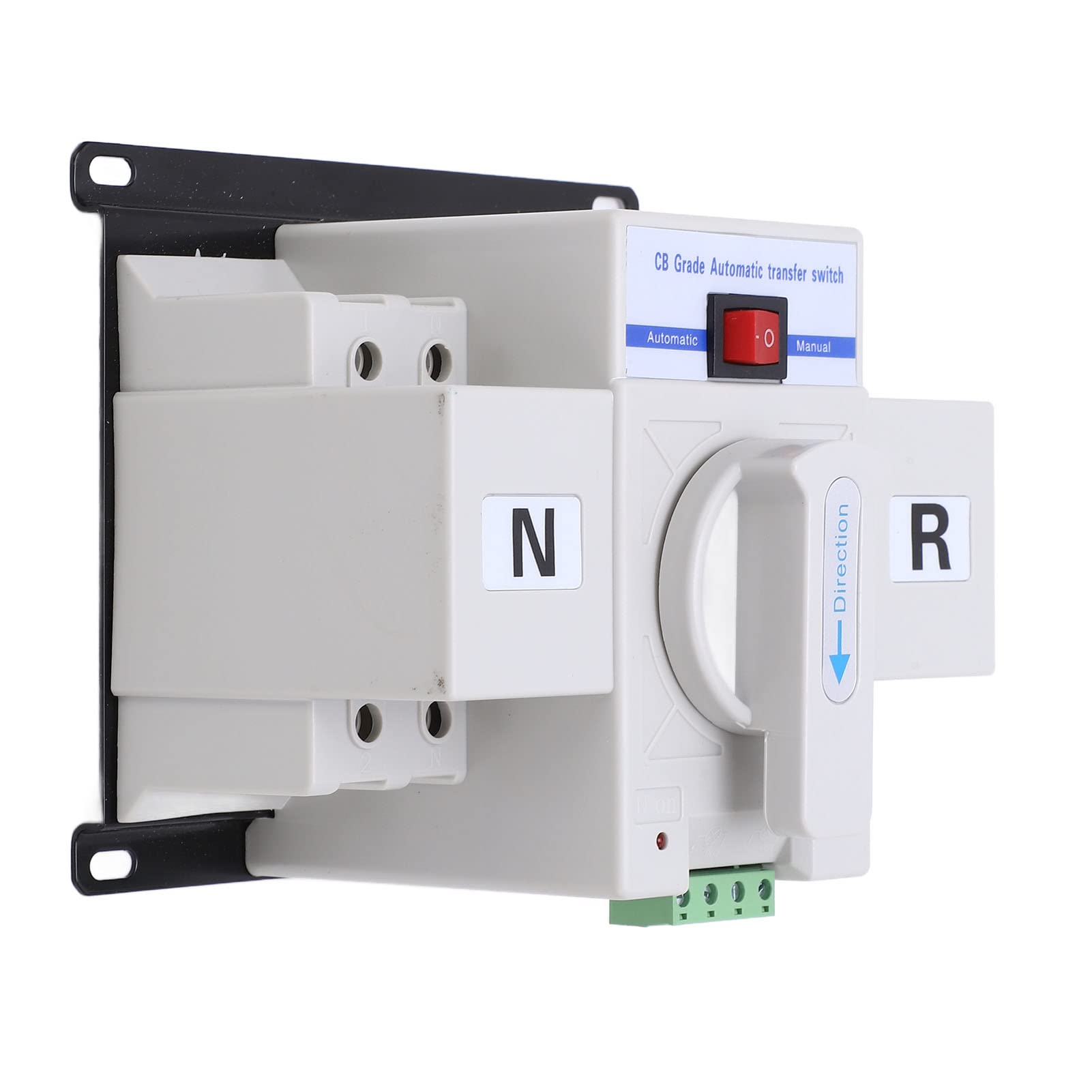 Interruptor de Transferencia Automática de Doble Potencia de 230V, 63A, 2P, Interruptor de Transferencia Automática, Interruptor de Cambio de Generador de Doble Potencia, Disyuntor en Miniatura