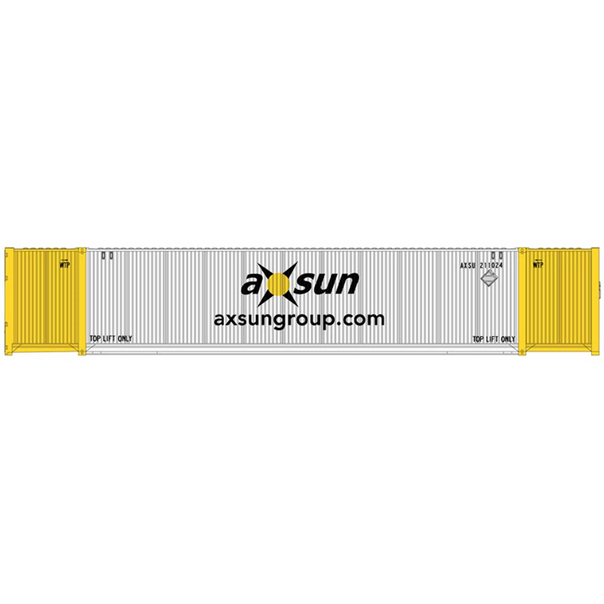 Atlas 20005950 HO 53' CIMC Container Axsun Set #2