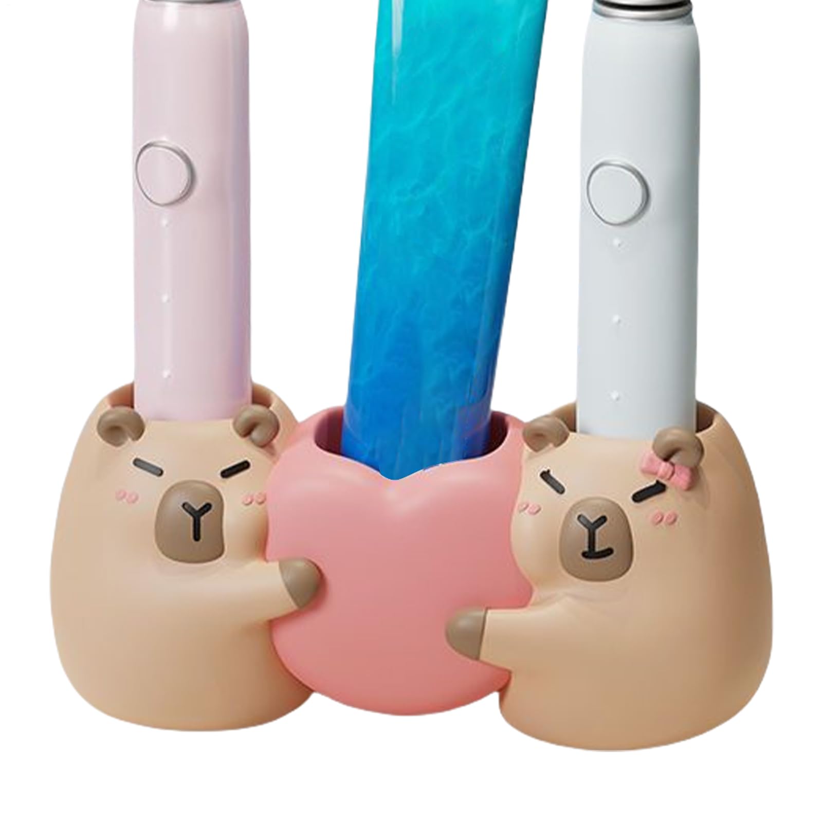 Support brosse à dents électrique décoratif Capybara pour salle de bain