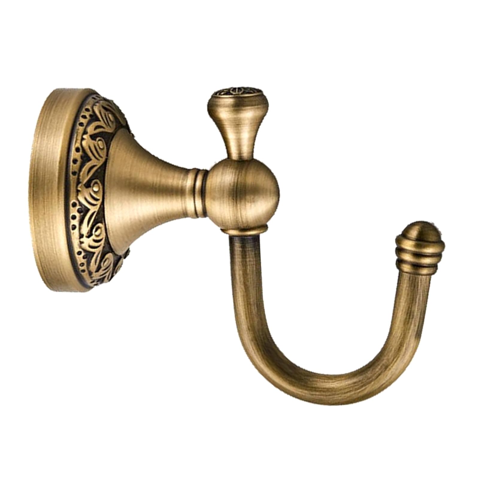 Tsophreniq Multicolor Wall Mounted Hook Antique Bronze Finish Resistant Designs Hanger For Towels Coats Hats Bathroom Supplies Retro Bathroom Hook